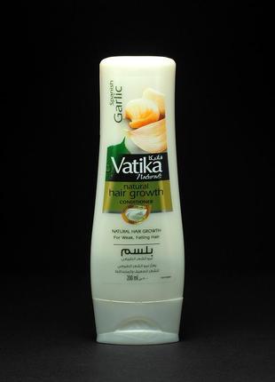 Кондиціонер vatika garlic від dabur з екстрактом часнику - від випадіння волосся, 200 мл