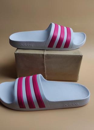 Шлепанцы шлепки adidas 6к размер 38,5 длина стельки 25 см.