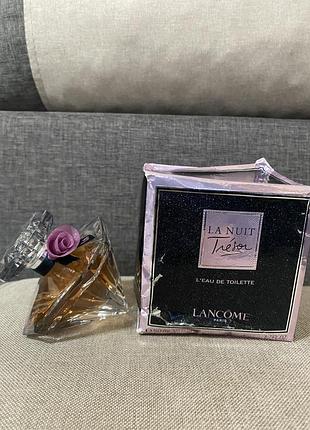 Lancome la nuit tresor l'eau de toilette туалетна вода 50 мл, оригінал