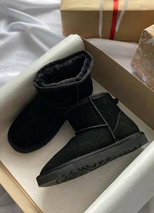 Угги угги угги угги ugg mini black suede