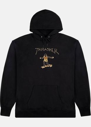 Худи черный loys thrasher gonz black1 фото