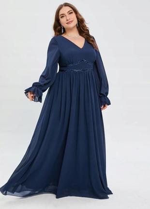 Вечірня батал шифонова сукня, 1500+ відгуків, тисячі моделей плюс сайз у профілі