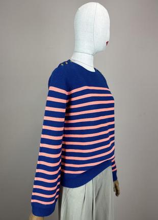Wyse london свитер кофта кашемир cashmere полоскатый полосатый морской стиль тельняшка5 фото