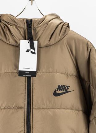 Курточка зимняя nike repel olive original4 фото