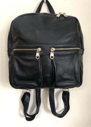 Рюкзак -сумка кожаный женский1 фото