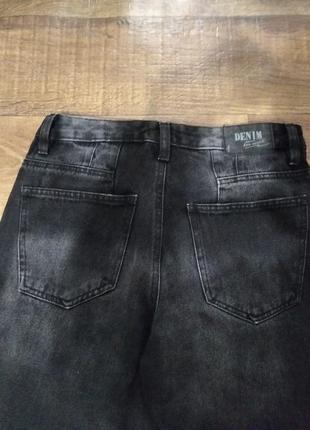 Темно - серые джинсы5 фото