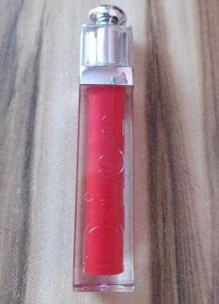 Блиск із сяйвом обєм  і догляд dior addict gloss 853 rouge defendu