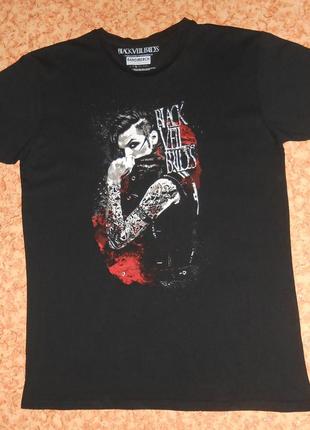 Футболка black veil brides/bandmerch/рок мерч3 фото