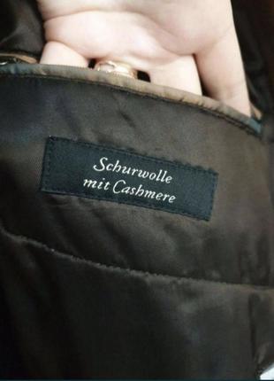 Пальто schneiders salzburg шерсть кашемир 54 размер куртка тренч плащ6 фото