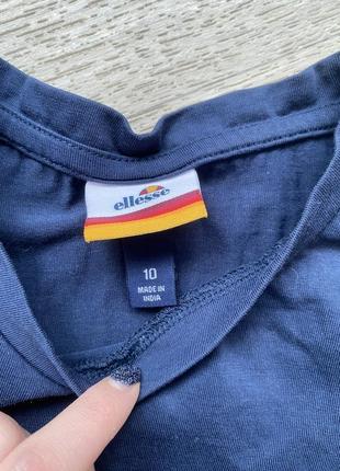 Кроп топ спортивнa бавовняна майка ellesse 38/m4 фото