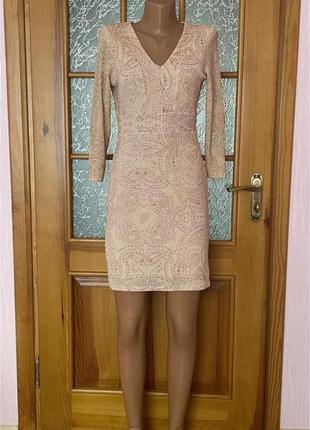 Вечірня сукня river island вечернее платье блискуча облягаюча сукня на новий рік...