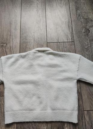 Укорочений светр, кардиган на гудзики6 фото