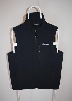 Флисовая флиска безрукавка жилетка berghaus