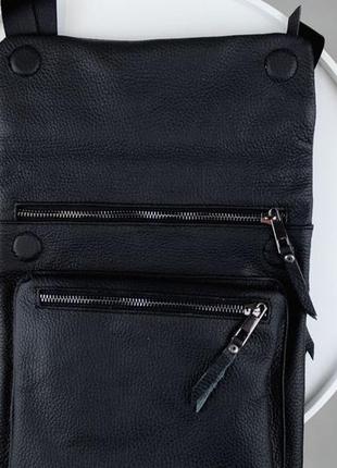 Хит продаж 🔥 кожаная, вместительная, стильная сумка мессенджер9 фото