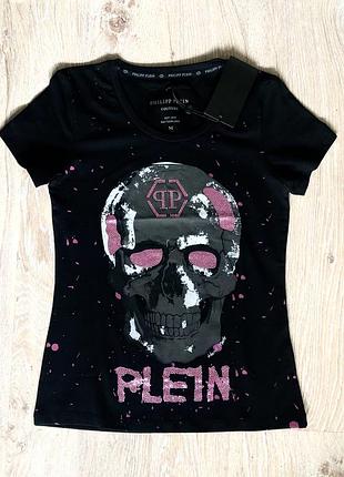 Новая женская футболка philipp plein.