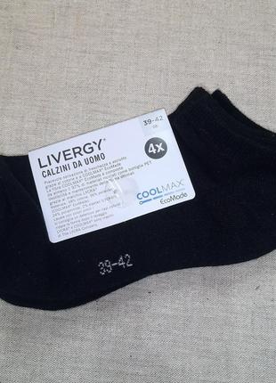 Мужские черные спортивные носки livergy, 39-42, 43-46