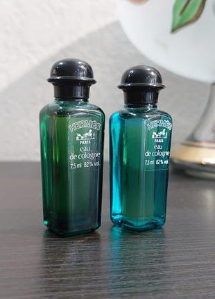 Eau de cologne hermes, винтажная миниатюра, 7,5 мл, edt, оригинал, vintage