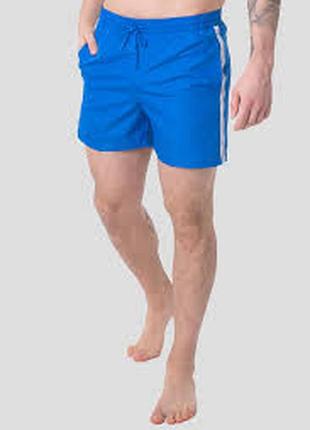 Шорты мужские плавательные размер xs 42 в бассейн на пляж синие