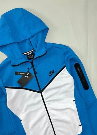 Кофта зип-худи удобная молодежная nike tech flecce найк теч флис мужская 6