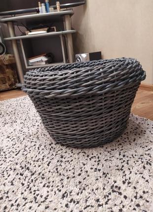 Кашпо изо ротанга 5