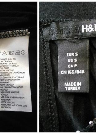 H&m . эффектное платье майка туника сарафан горловина расшита пайетками . новое без бирки3 фото