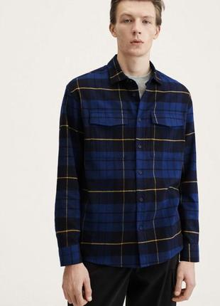 Акція до 25.12!!!ціна 300!!! нова з біркою чоловіча сорочка в клітинку манго, mango es