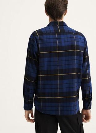 Акція!!! ціна 300 грн. до 31.03!!! нова з біркою чоловіча сорочка в клітинку манго, mango es 6