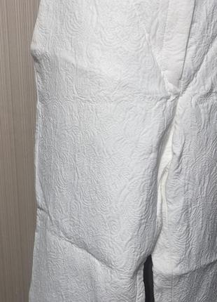 Белые классические брюки sandro paris 3