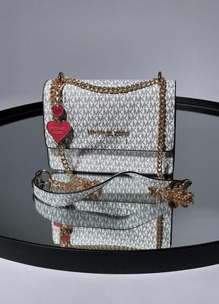 Michael kors mini bag white