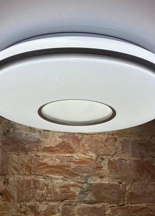 Світлодіодний світильник стельовий 32w 5000к lu-azzardo chrome-32c тм lumano