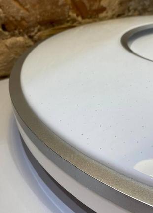 Світлодіодний світильник стельовий 32w 5000к lu-azzardo chrome-32c тм lumano6 фото