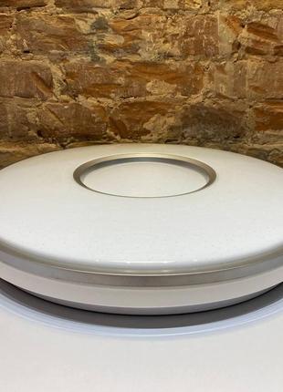 Світлодіодний світильник стельовий 32w 5000к lu-azzardo chrome-32c тм lumano5 фото