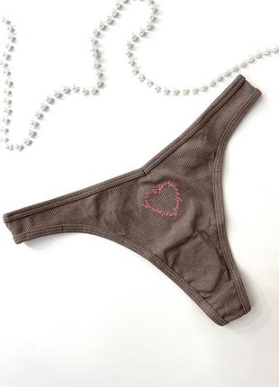 Трусики коттоновые victoria’s secret