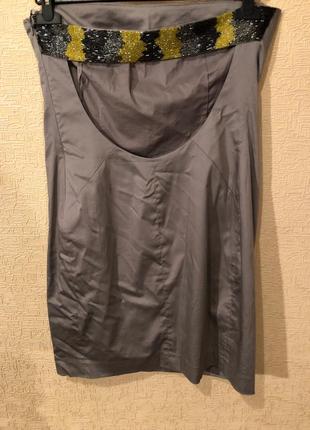 Сукня міні з кишенями3 фото