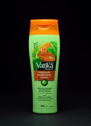 Шампунь vatika naturals moisture treatment от dabur - увлажняющий и укрепляющий, 200 мл