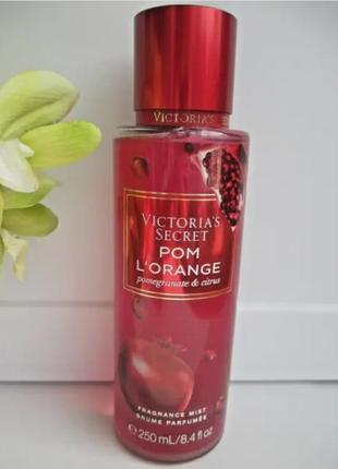 Парфюмерный спрей victoria's secret pom l'orange fragrance mist1 фото