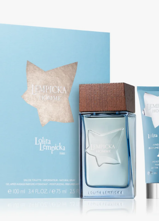 Lolita lempicka lempicka homme для мужчин. туалетная вода 100 мл + гель после бритья 75 мл