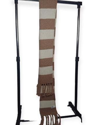 Тёплый длинный шерстяной шарф h&amp;m 80%шерсть2 фото
