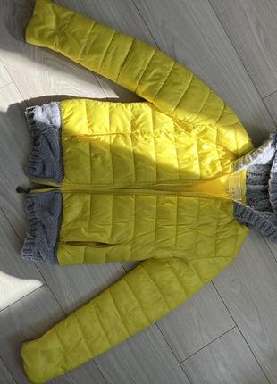 Женская куртка осень-весна, верхняя одежда, курточка, жакет, пуховая2 фото