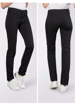 Стрейчеві чорні джинси dream jeans by mac2 фото