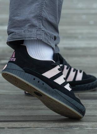 Кроссовки adidas adimatic black rose10 фото