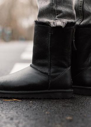 Кожаные угги ugg