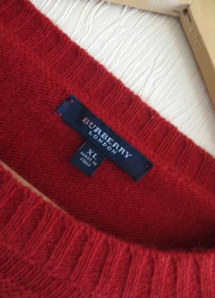 Вовняний светр burberry (р.xl)2 фото