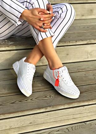 Кросівки puma cali white кросівки кеді кеди