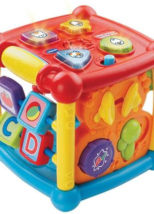 Vtech busy activity cube activity cube активний логічний музичний куб бізикуб в еко-пакованні