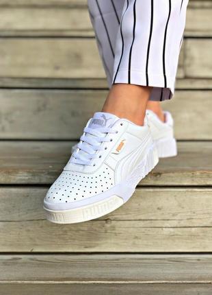 Кроссовки puma cali white кросівки кеди кеды9 фото