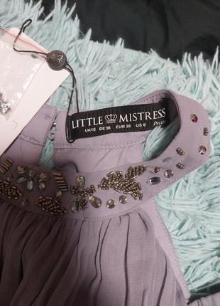 Новое нарядное платье little mistresses р s-m8 фото
