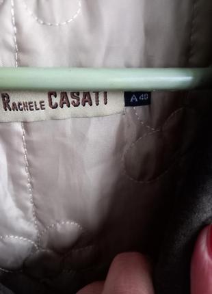 Замшевая куртка  rachele casati  размер 46-484 фото