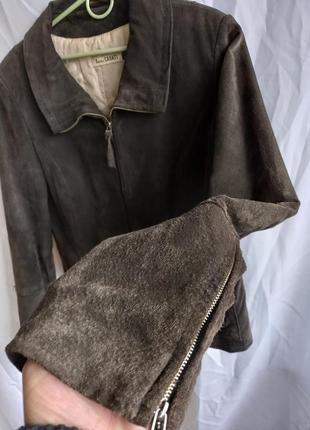 Замшевая куртка  rachele casati  размер 46-483 фото