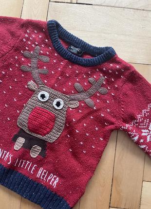 Рождественский свитер детский